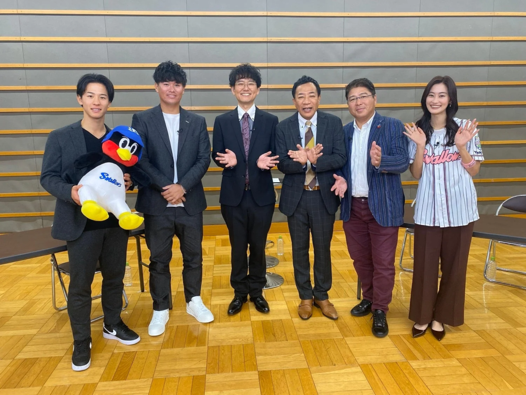つば九郎と出演者