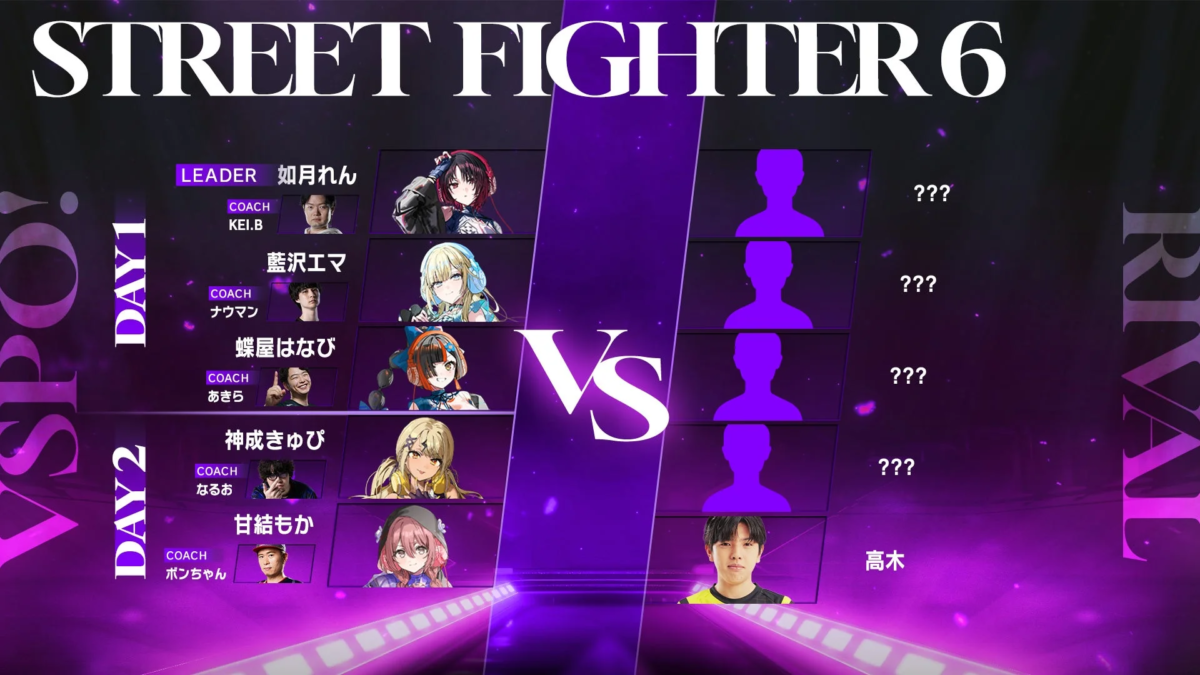 ストリートファイター6出演者
