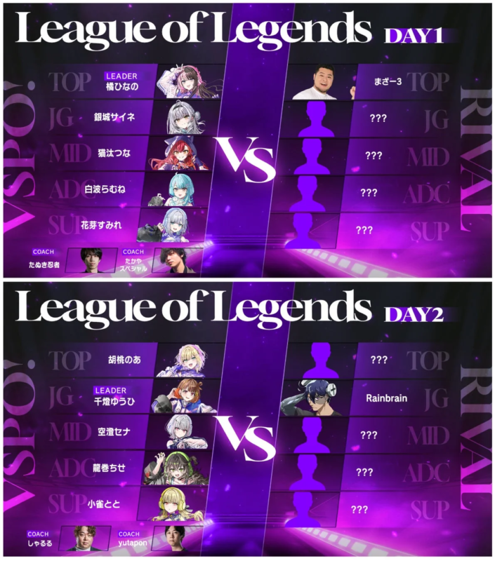 League of Legends出演者