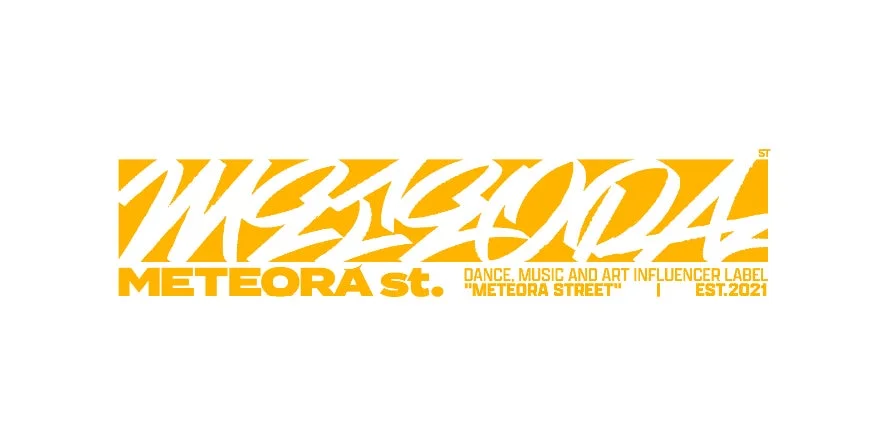 ブランドロゴ,音楽,ダンス,アート,インフルエンサー,レーベル,設立年,黄色,白背景