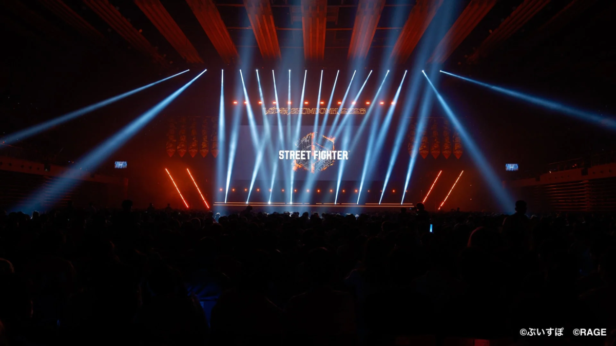 ストリートファイター6ステージの様子