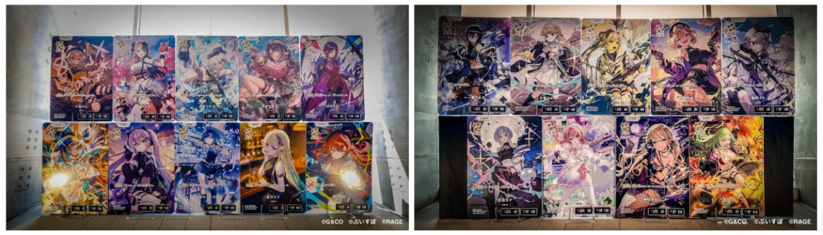 Xross Starsカード展示