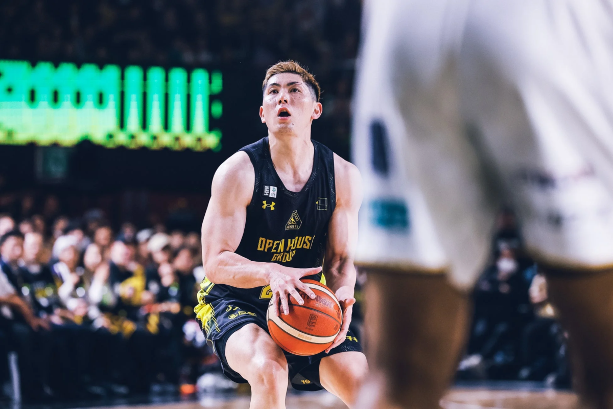 フリースローの瞬間