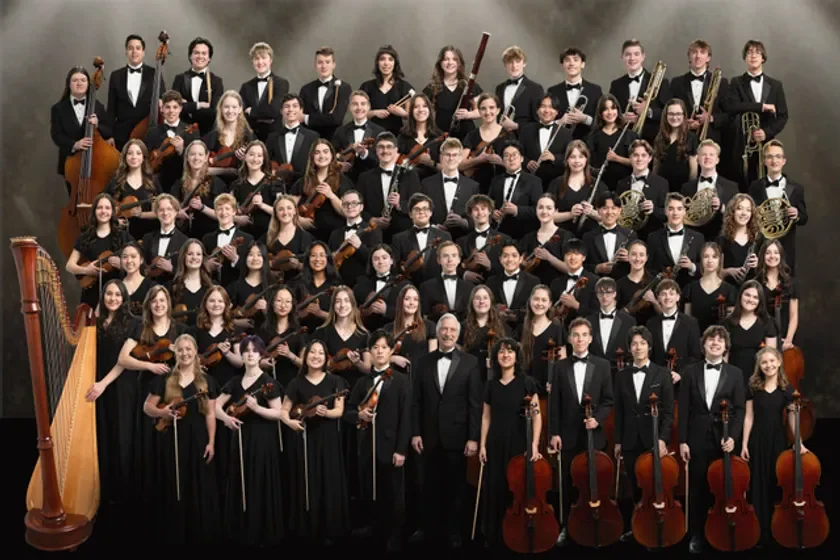コロラド・スプリングス・ユース・シンフォニーの集合写真
