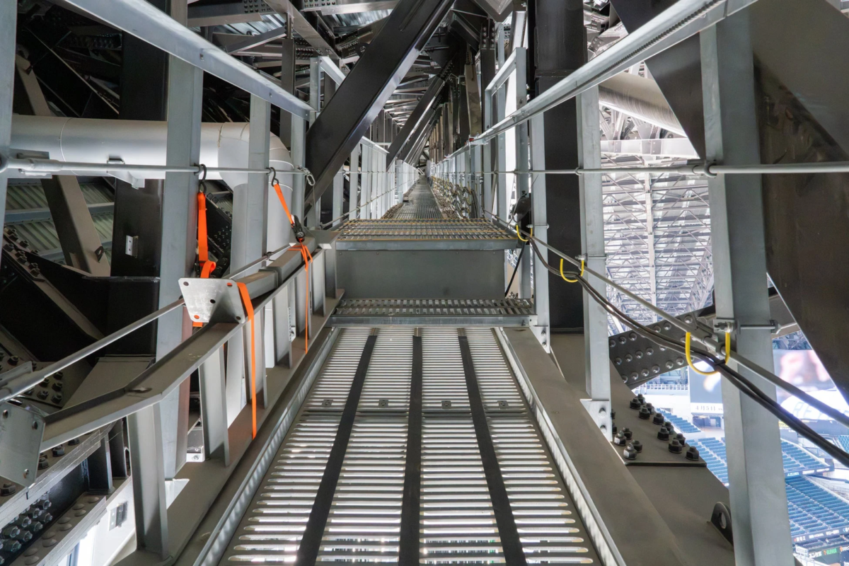 スタジアム内部の構造