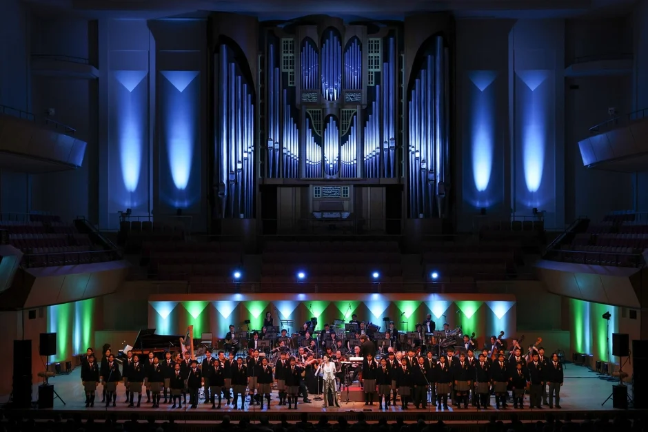 合唱団とオーケストラ