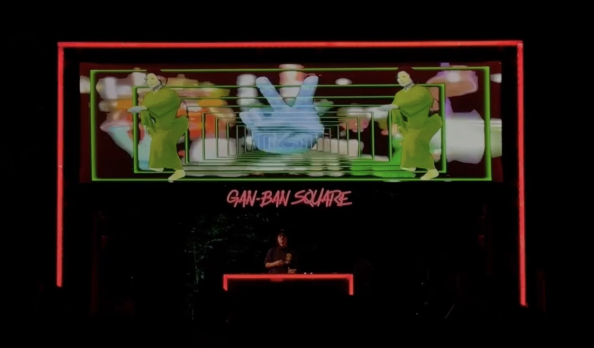 GAN-BAN SQUAREのライブ風景