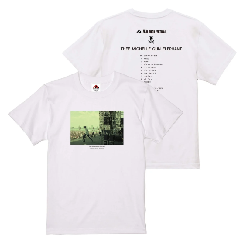 ミッシェル・ガン・エレファントTシャツ