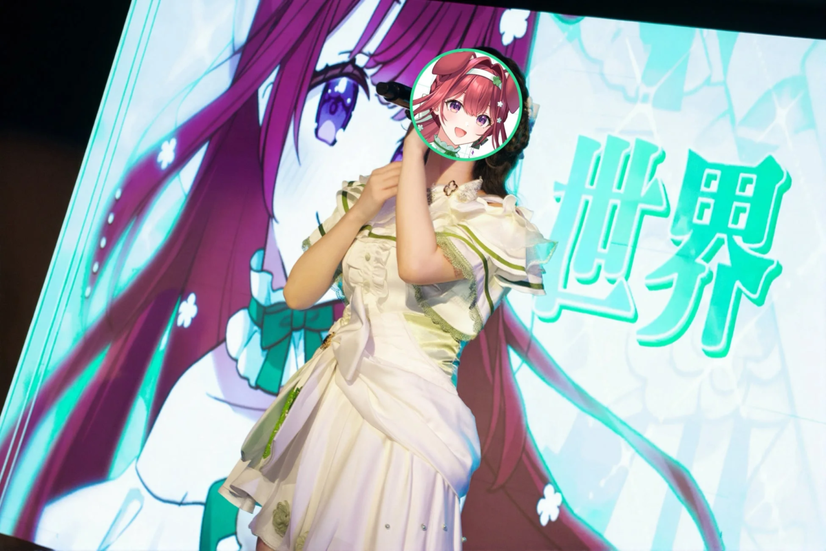 バーチャルアイドルイベントの様子