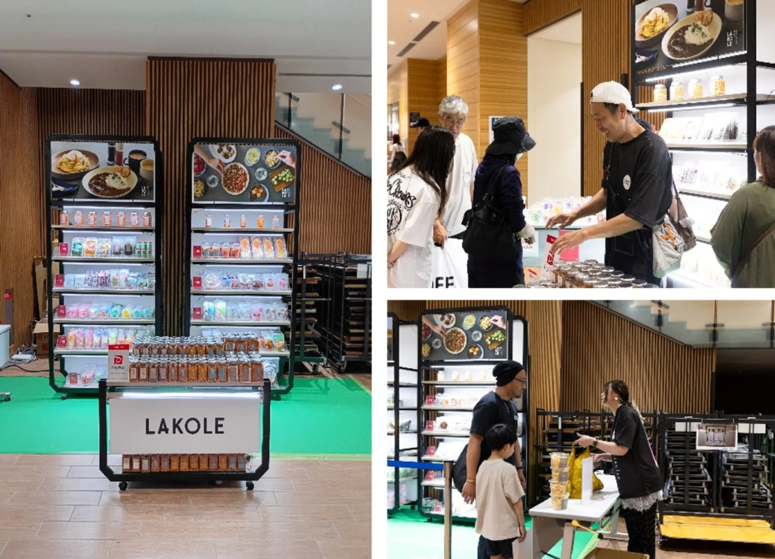 LAKOLEのポップアップストア