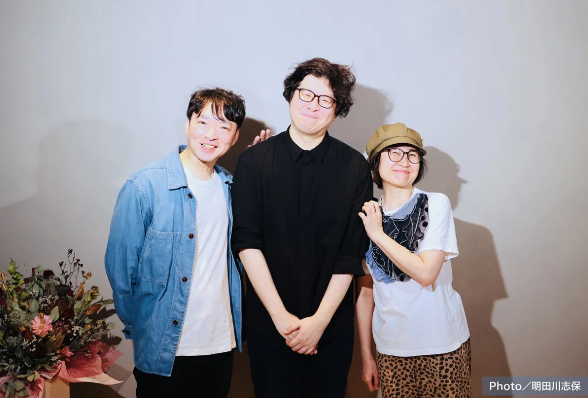 萩田頌豊与さん、今立進さん、猫背椿さんの撮りおろし写真