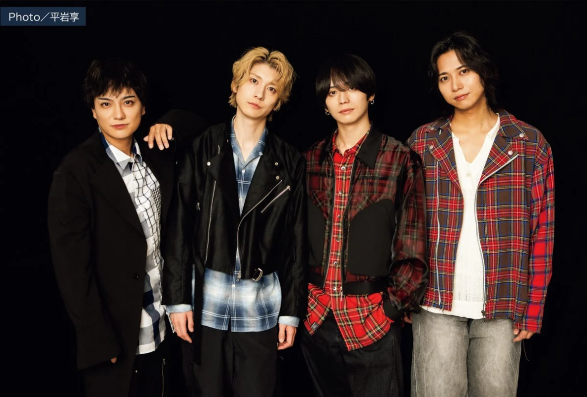 山本一慶さん、竹中凌平さん、松村泰一郎さん、谷水力さんの撮りおろし写真