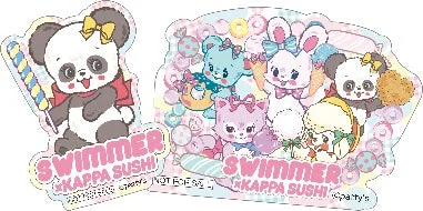 SWIMMER×かっぱ寿司オリジナルホログラムステッカー Aセット