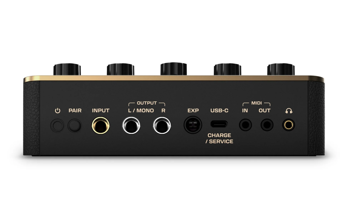 Spark PEDAL背面端子