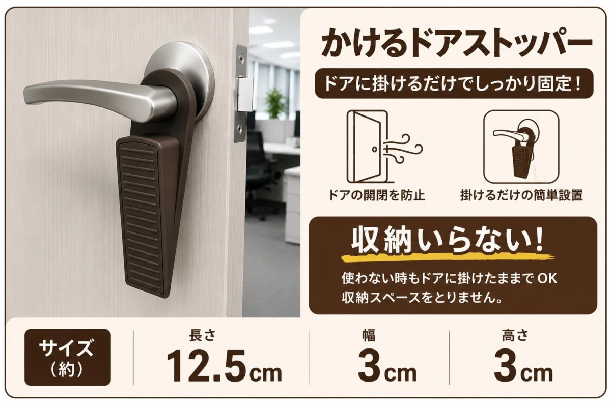 室内用 クサビ型 ドアストッパー